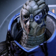 Garrus Vakarian, after he grew his Riker beard in Mass Effect 2.